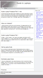 Mobile Screenshot of guide-to-laptops.com
