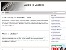 Tablet Screenshot of guide-to-laptops.com